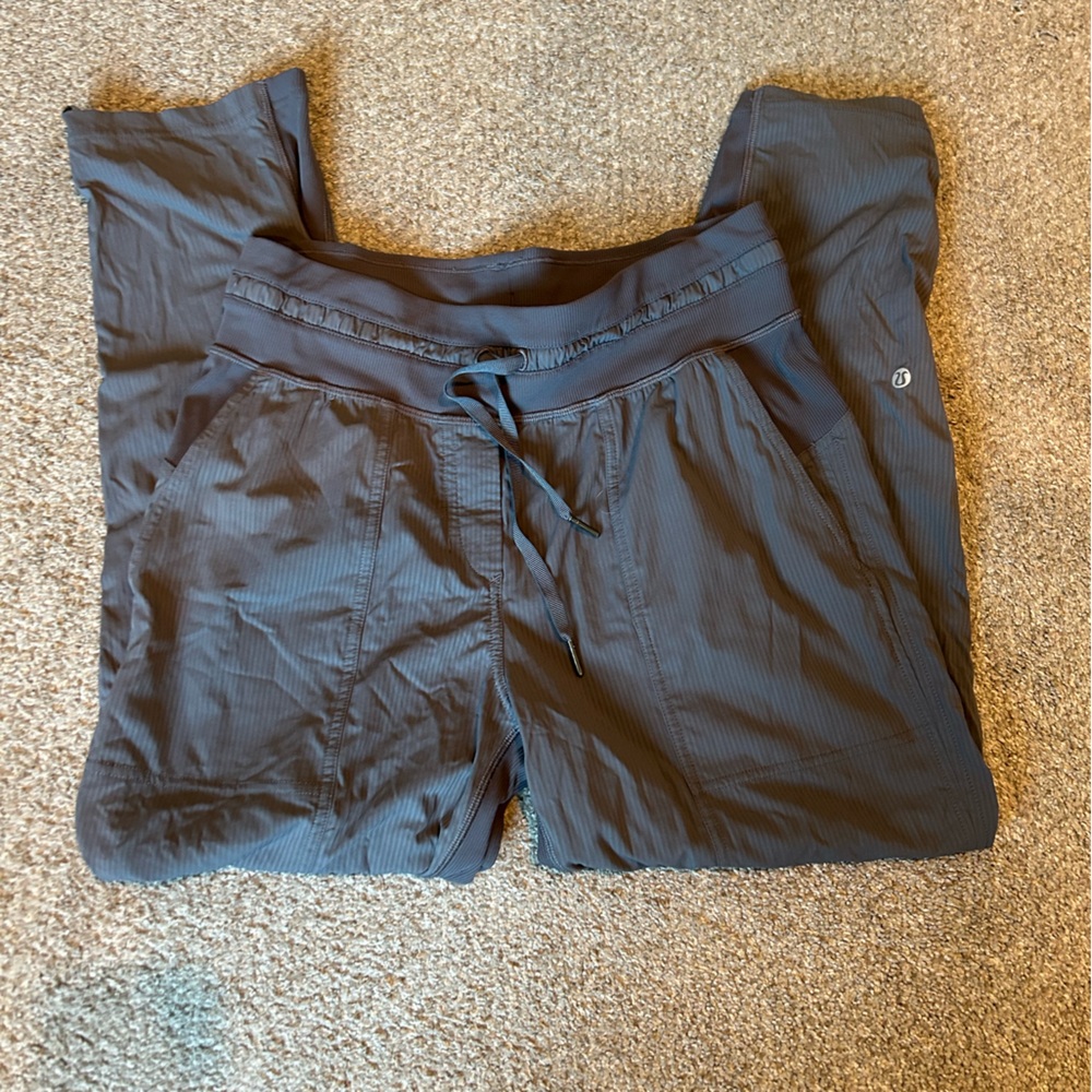 lululemon athletica Dance Studio Mid Rise Cropped Pant in Slate Grey - Picture 2 of 7